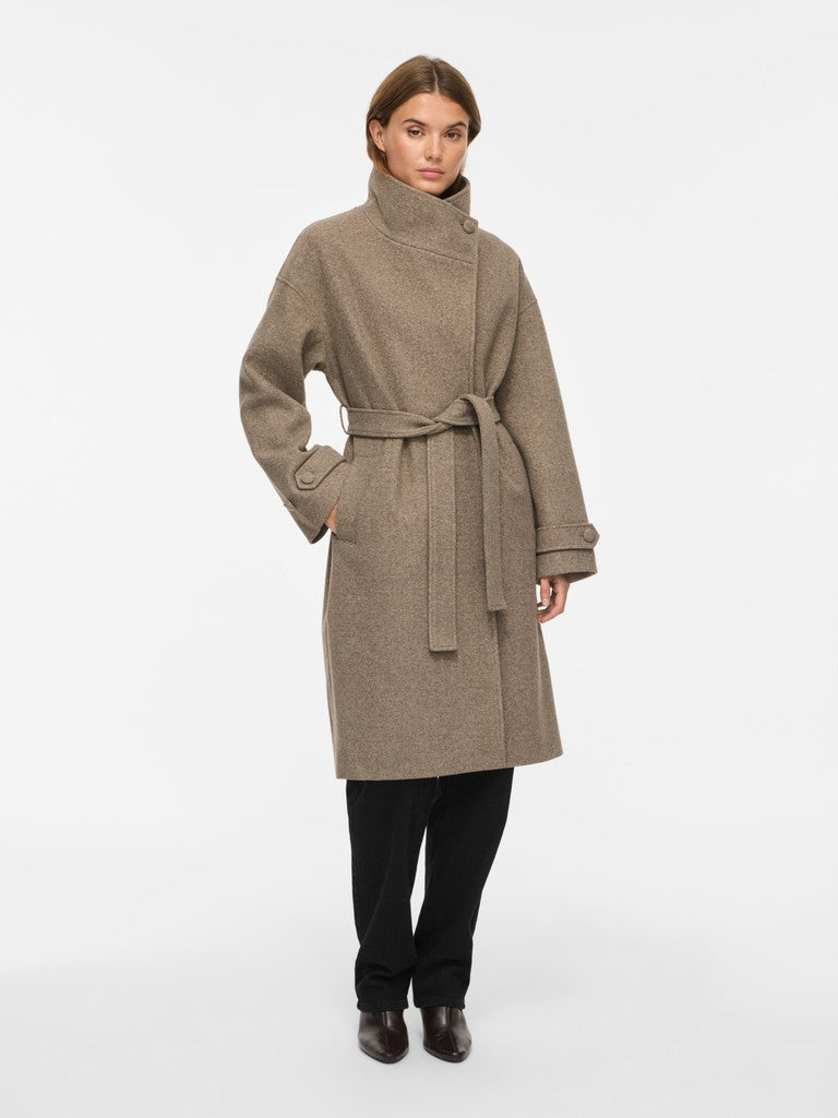 Vila | Jas Lonni dark natural melange