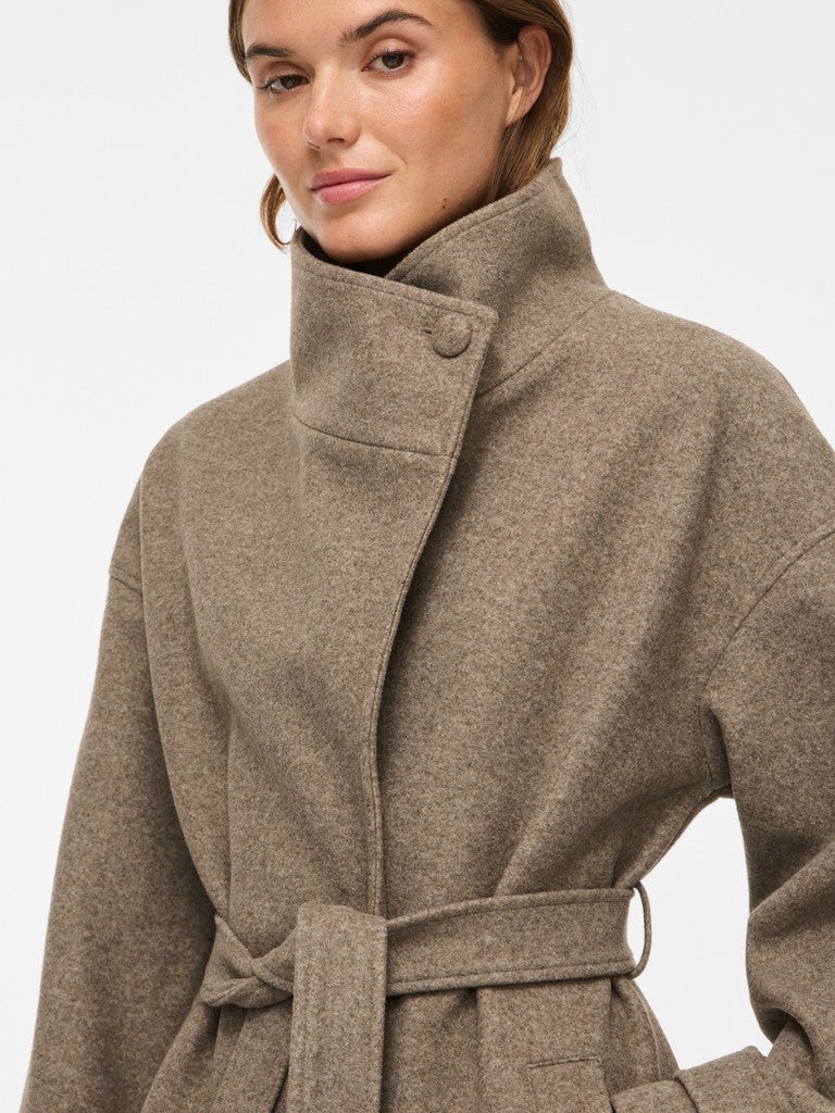 Vila | Jas Lonni dark natural melange