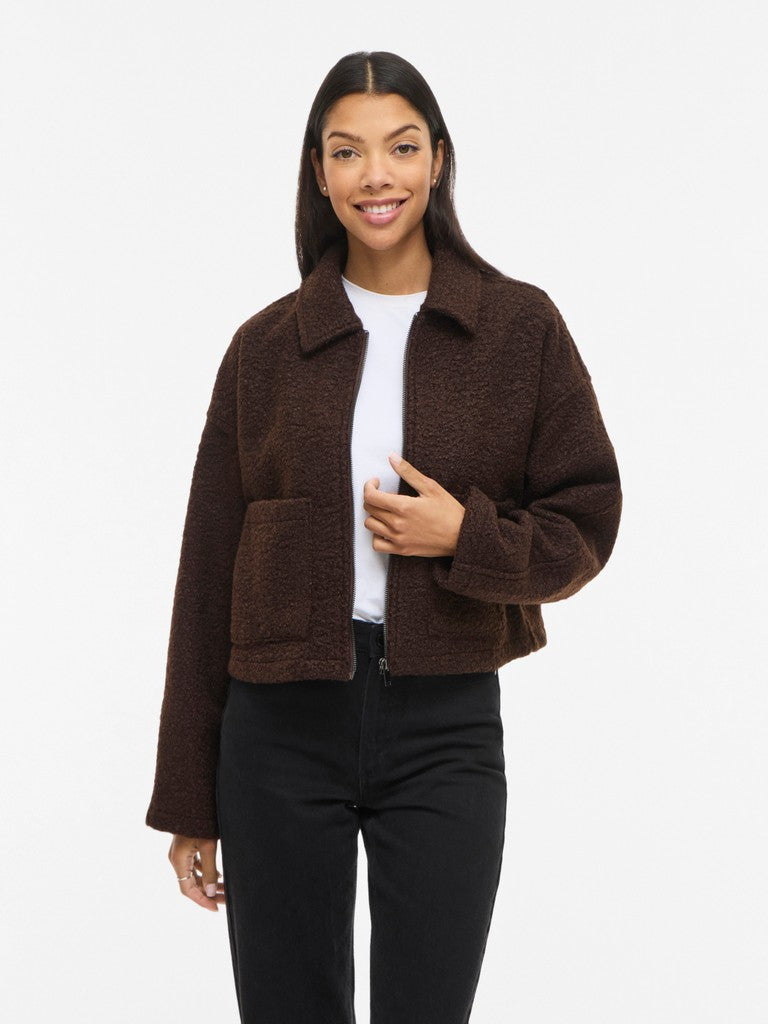 Vila | Jacket Jadas coffee bean NOOS