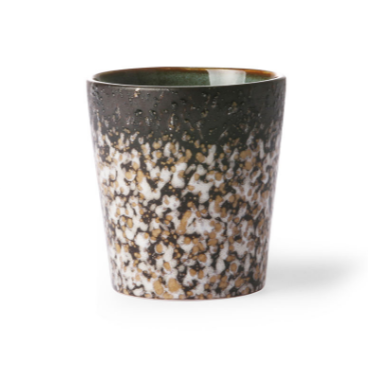HK Living | 70's servies koffiekopje Mud