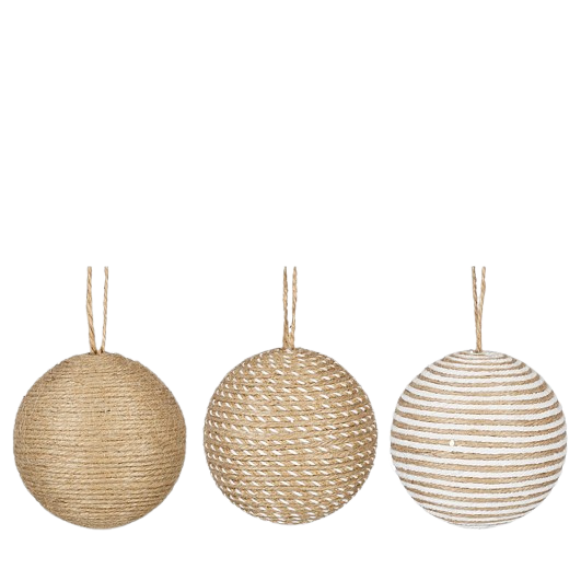 Selected by | Kerstbal touw 10cm