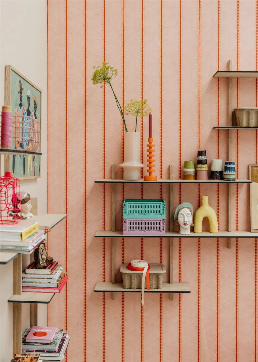 Bibelotte | Behang Chevron sienna