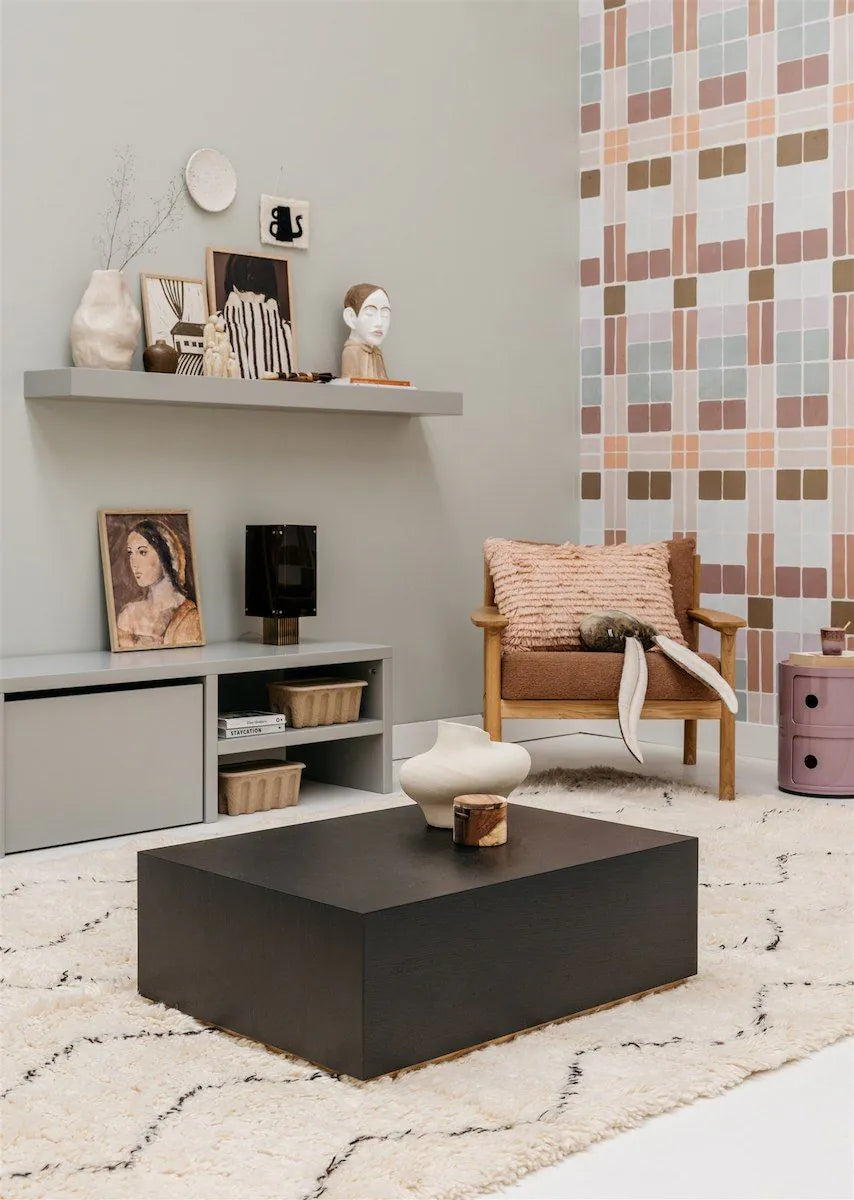 Bibelotte | Behang Patchwork blush