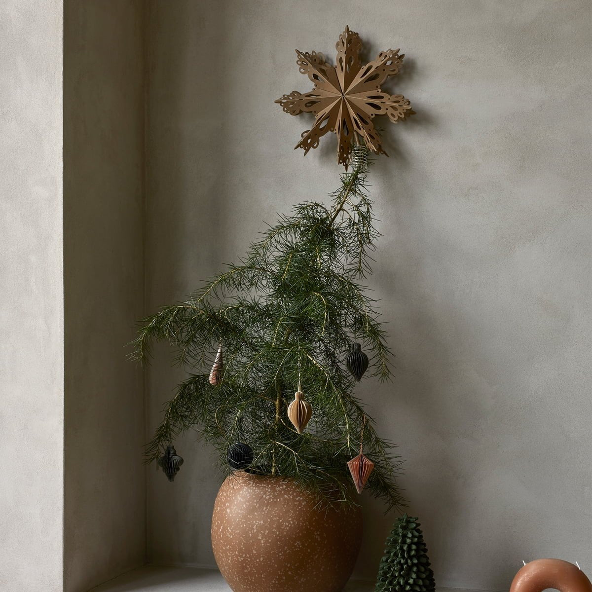 Broste Copenhagen | Hanger hartje paars stippen