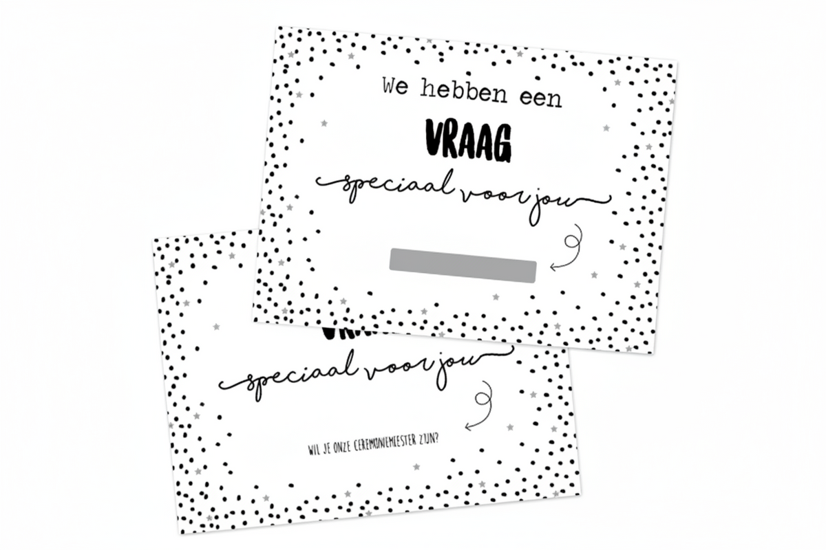 Hippekaartjes | Kraskaart Ceremoniemeester