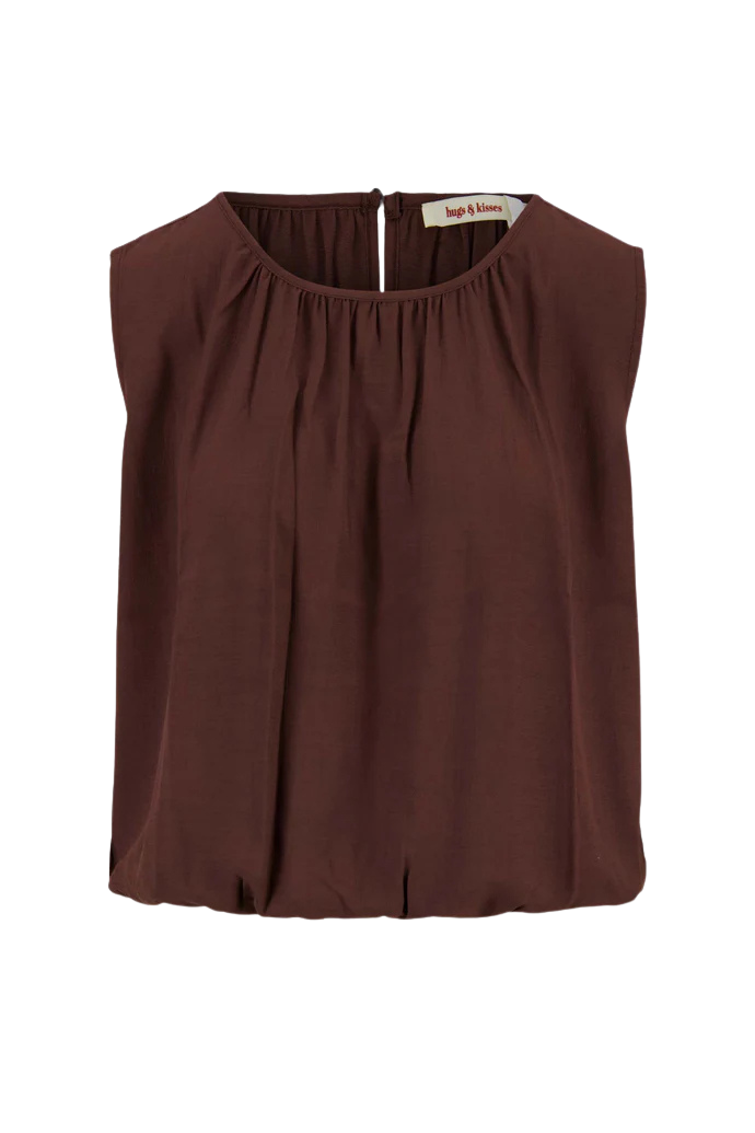 Zusss | Top crincle ballon bruin