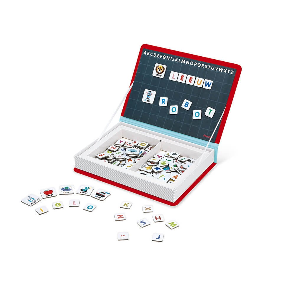 Janod | Magneetboek Nederlands alfabet