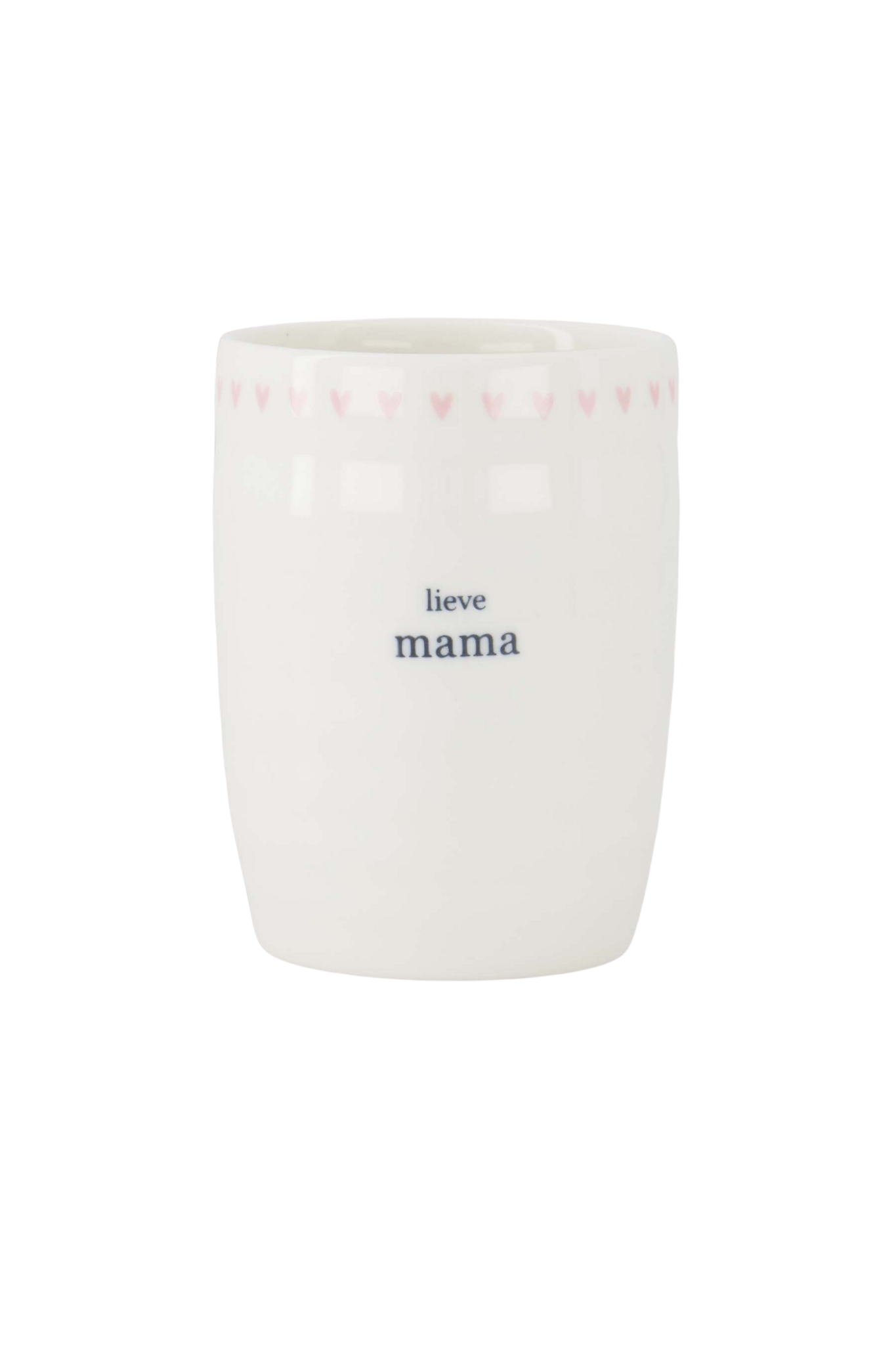 Zusss | Koffiemok lieve mama wit/roze