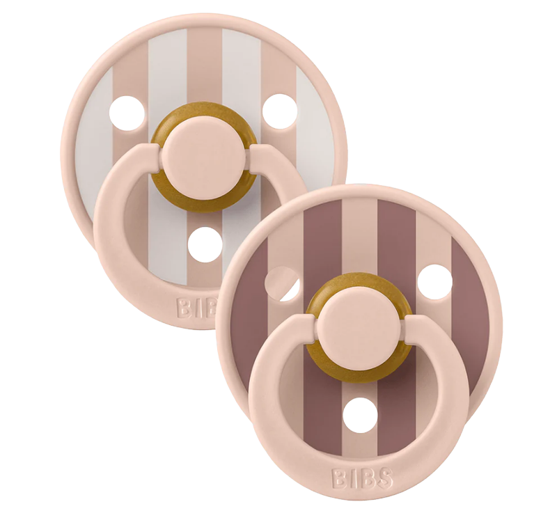 Bibs | Speen round set2 colour block blush