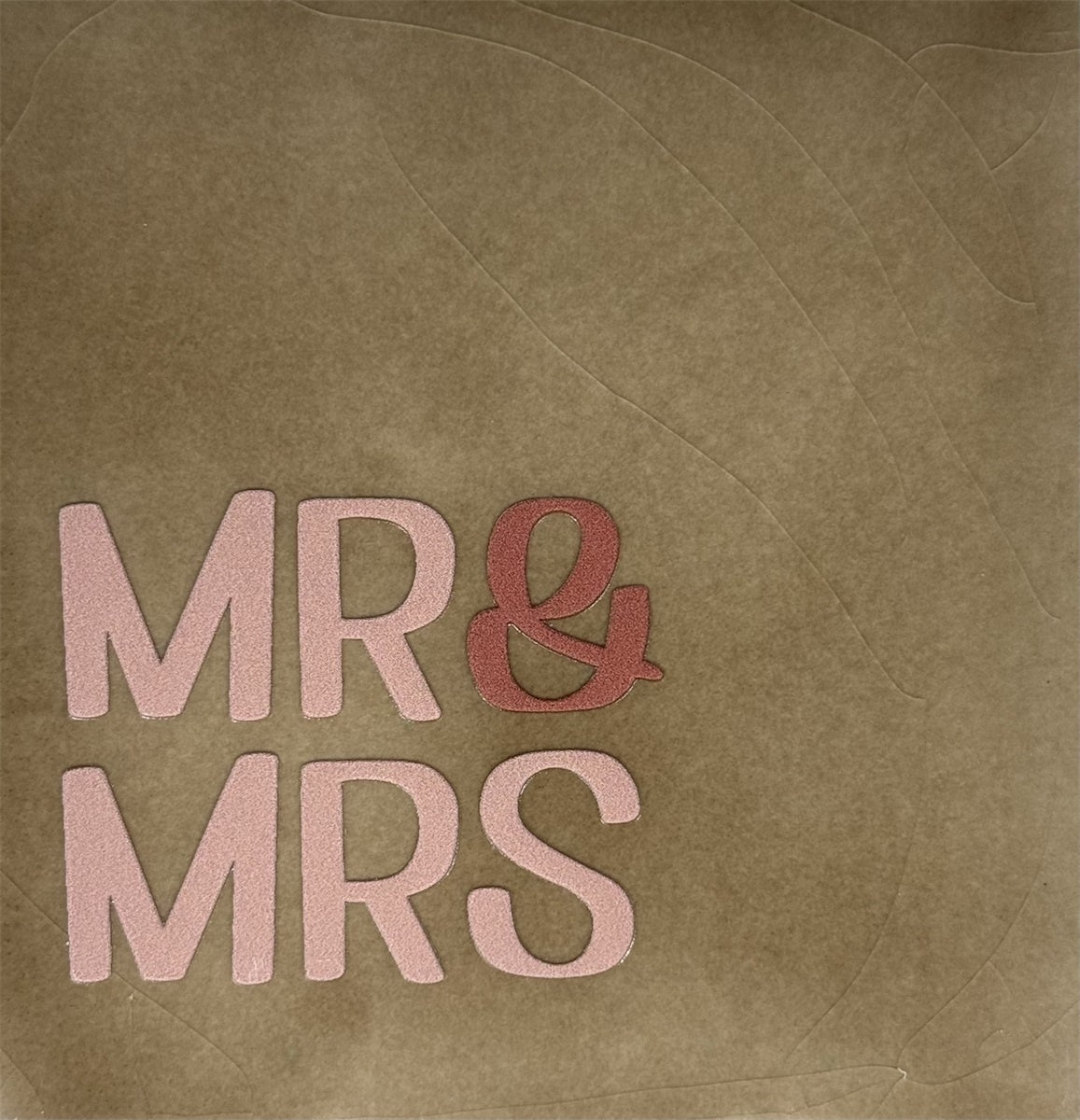 Yett | Tegeltje mr & mrs taupe