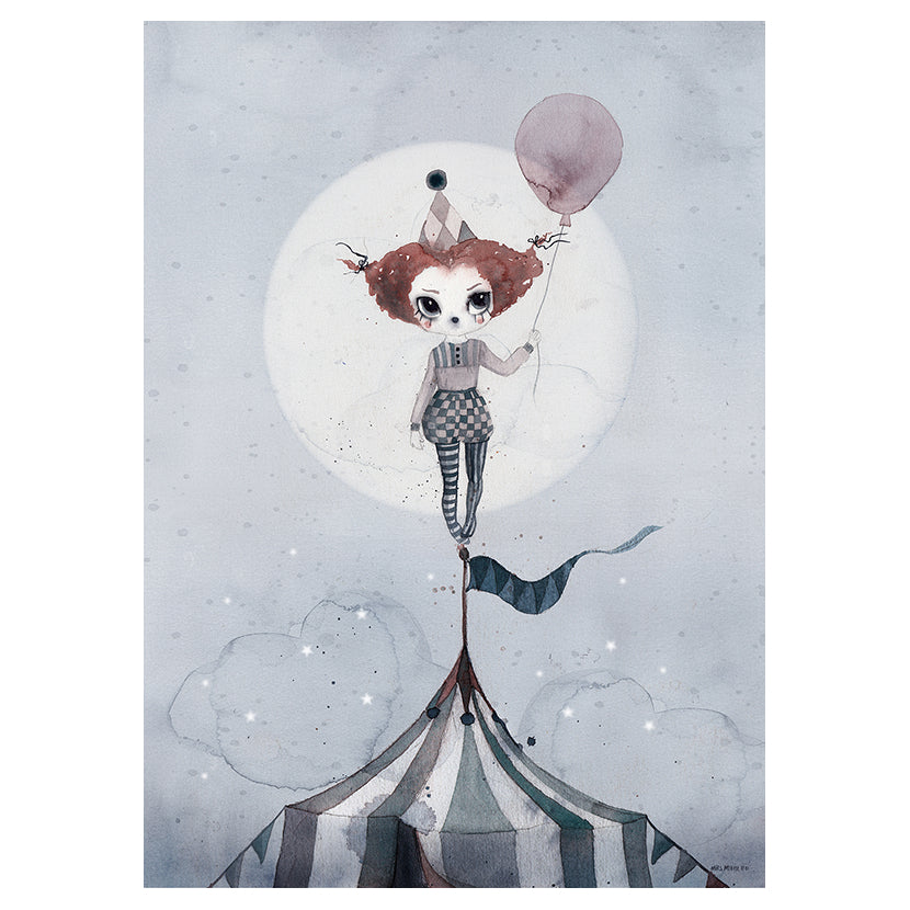 Mrs. Mighetto | Poster miss Gertrude circus 50x70cm