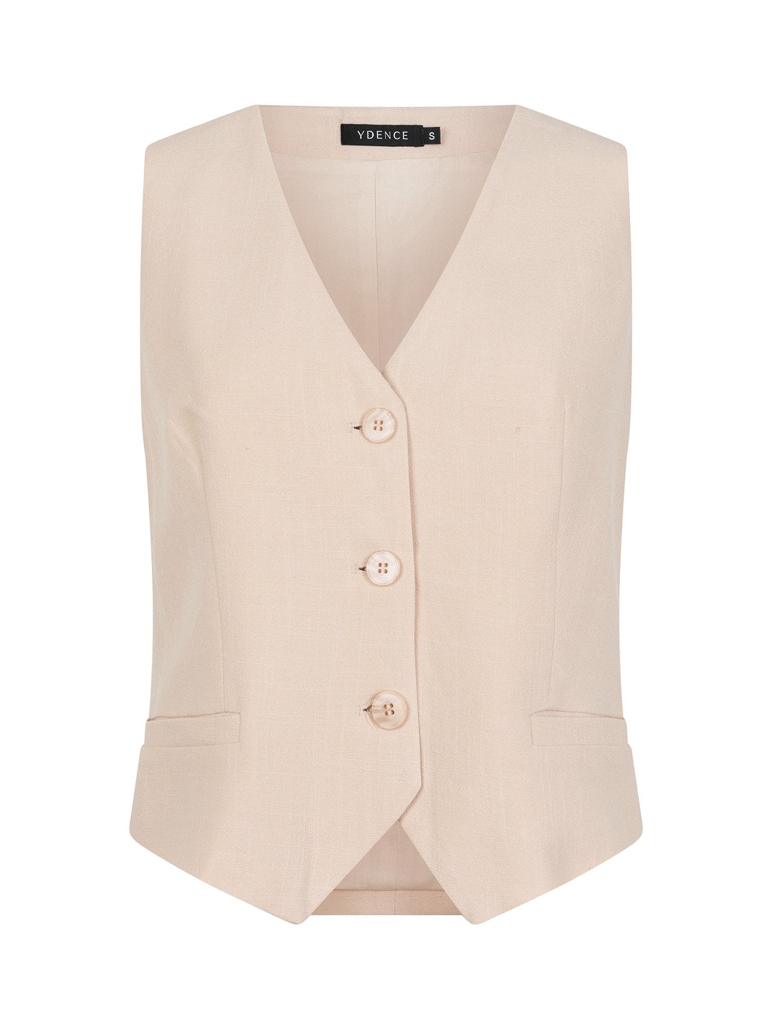 Ydence | Gilet Erica beige