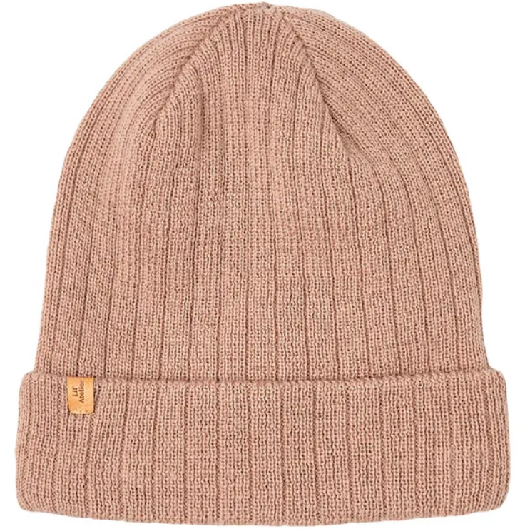 Lil Atelier | Muts nanson gebreid oud roze / varianten