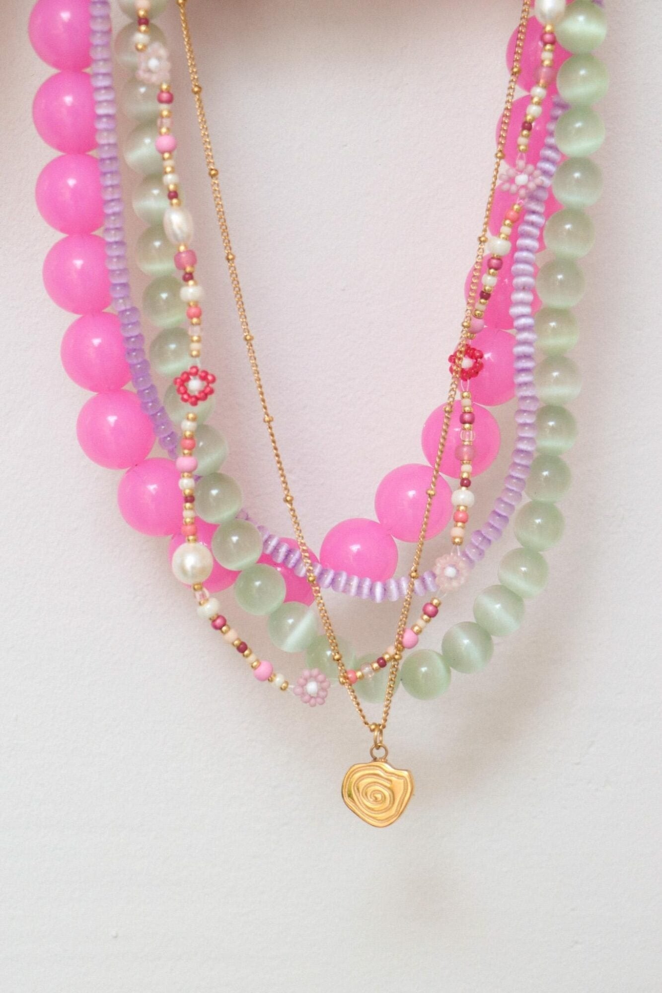 Label Kiki | Ketting Sage gold