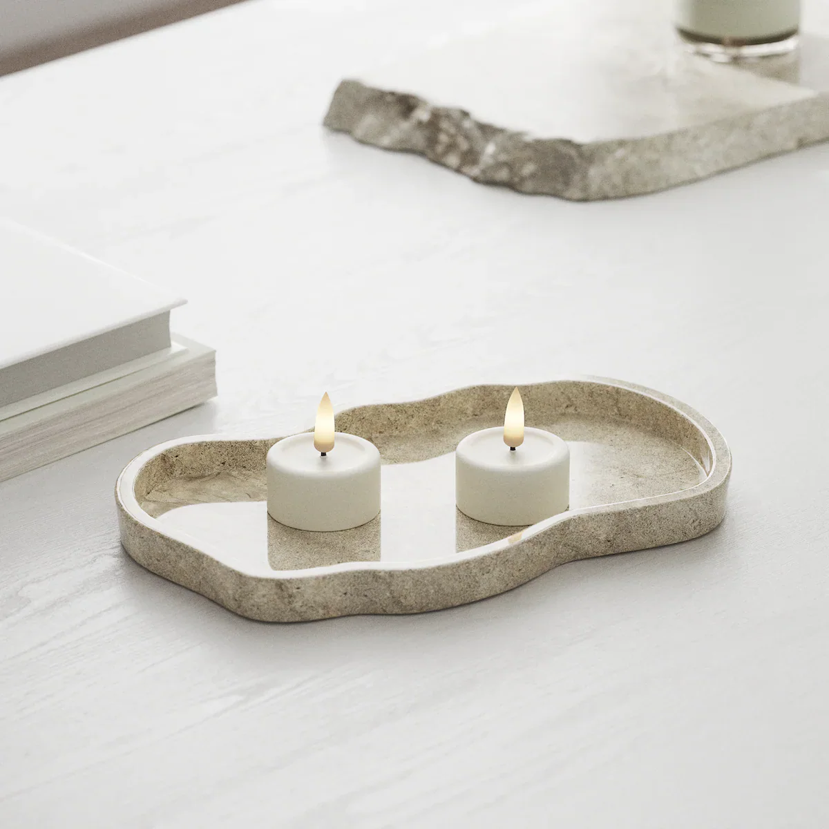 Deluxe Homeart | LED theelicht wit | 2stuks