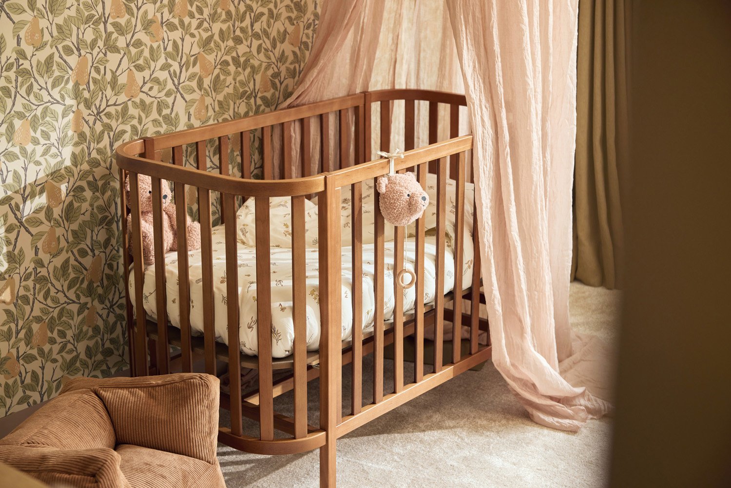 Jollein | Sluier vintage wild rose