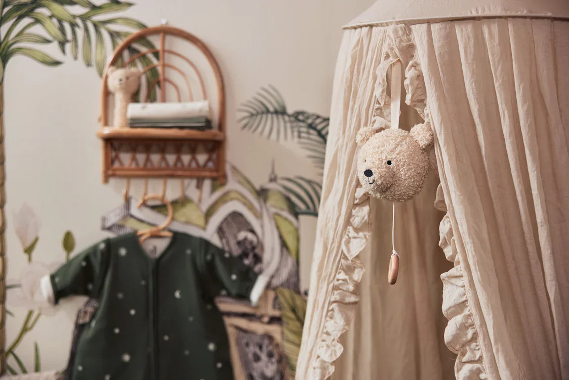Jollein | Muziekhanger teddy bear naturel