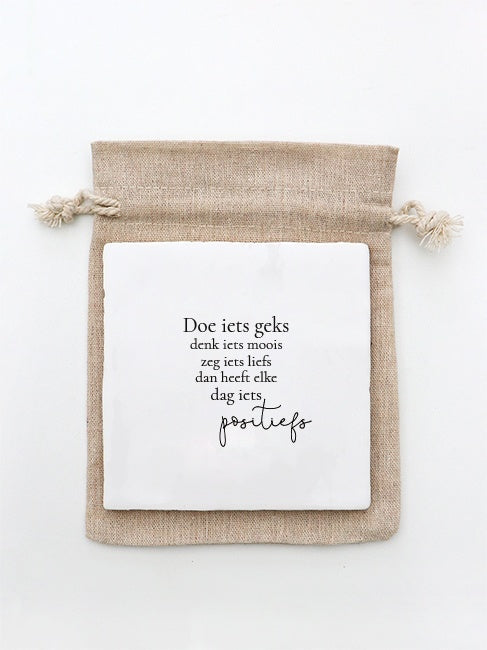 Jots | Tegeltje doe iets geks