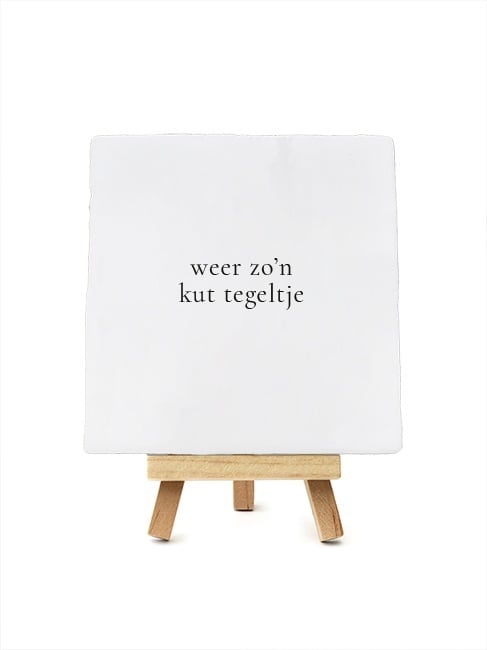 Jots | Tegeltje weer zo'n kut tegeltje
