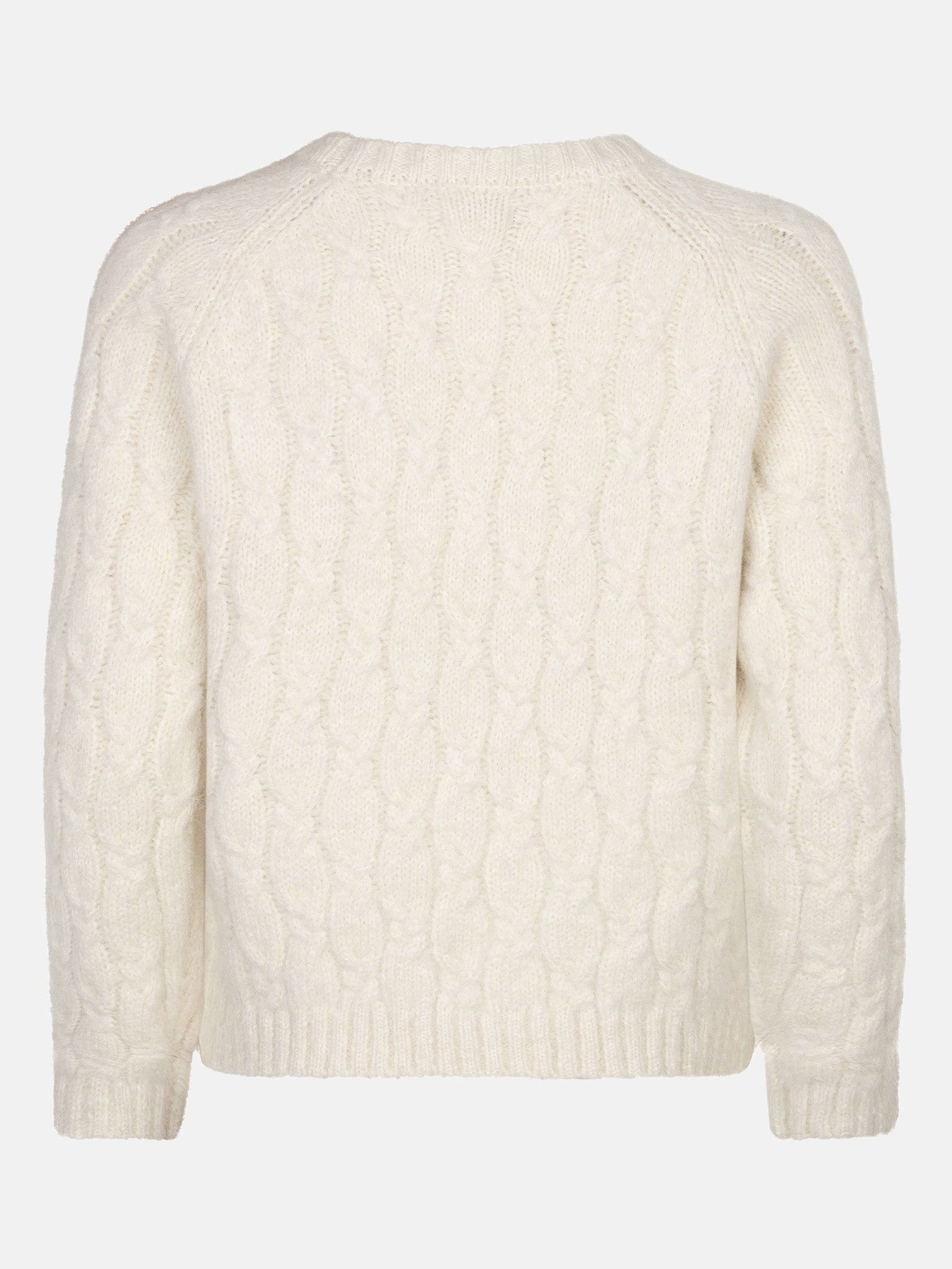 Ydence | Sweater Fiene gebreid ecru