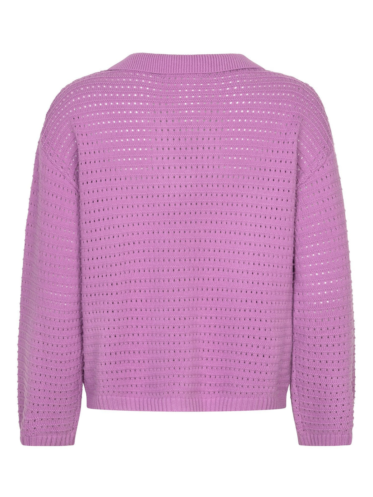 Ydence | Knitted top Clara violet