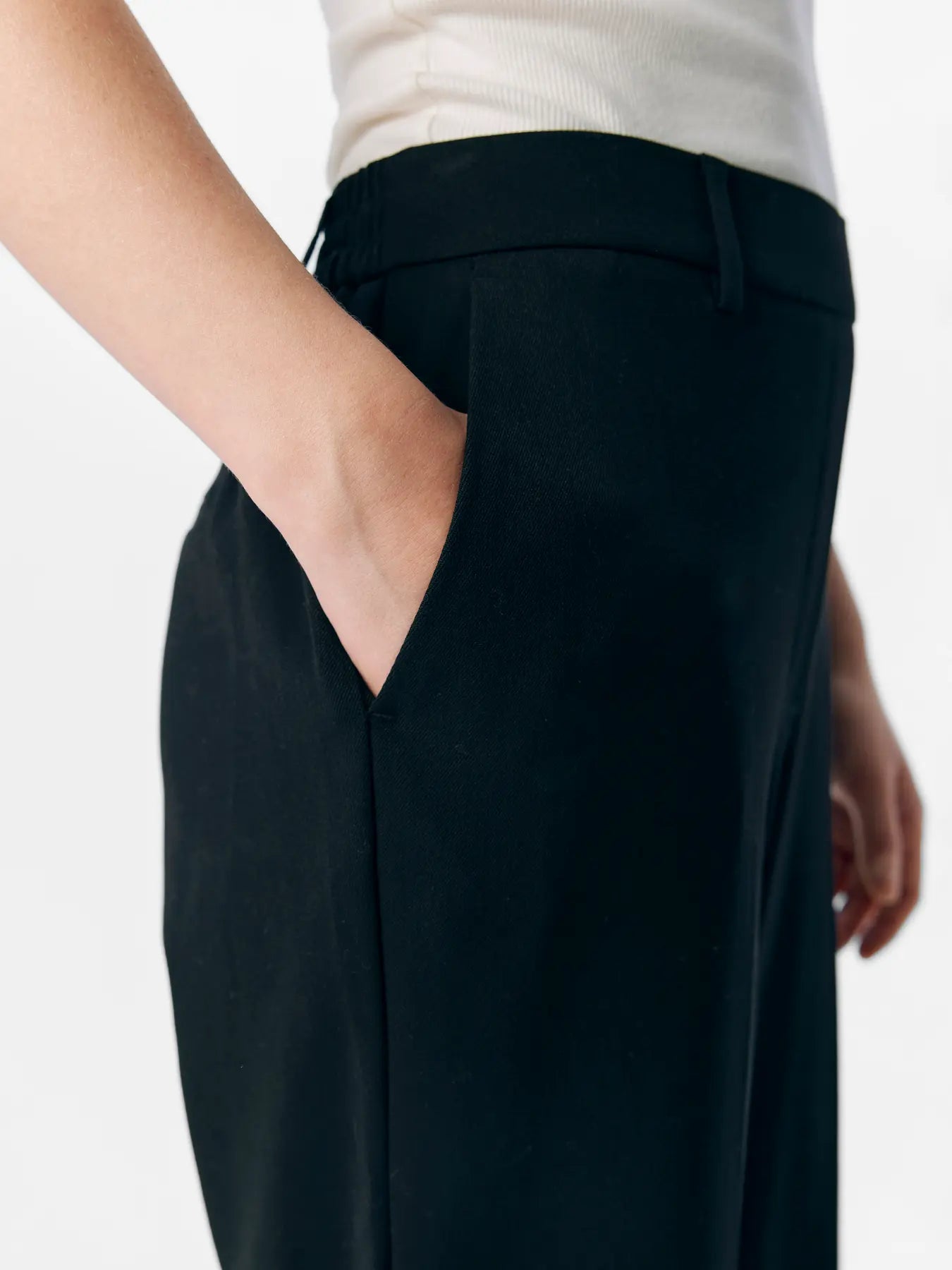 Object | Pantalon Lisa straight black