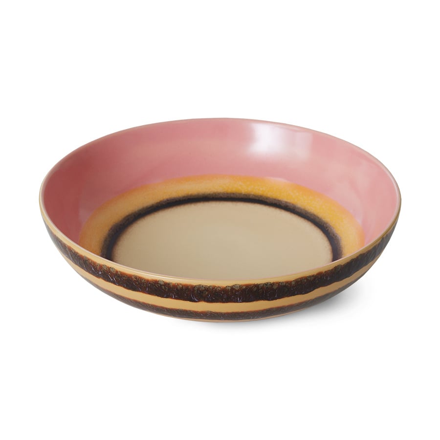 HK Living | 70's servies saladeschaal XL Serene