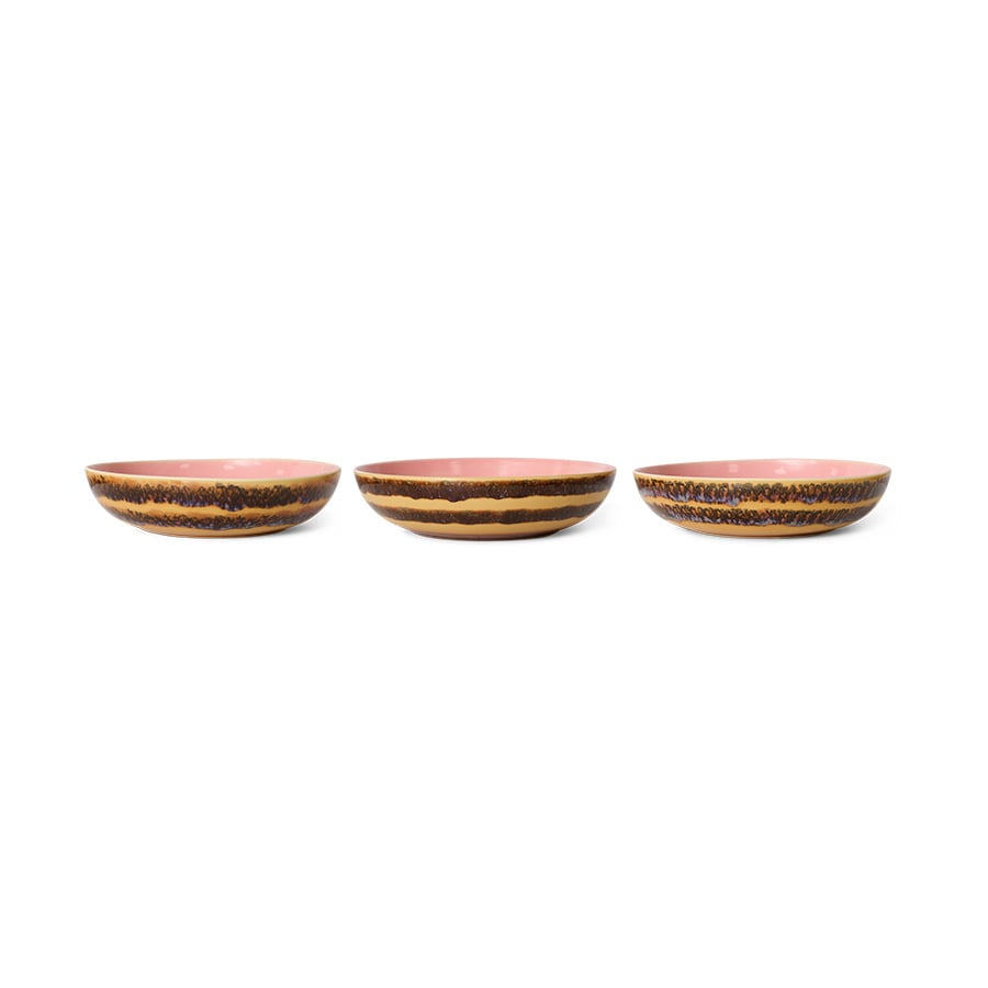 HK Living | 70's servies saladeschaal XL Serene