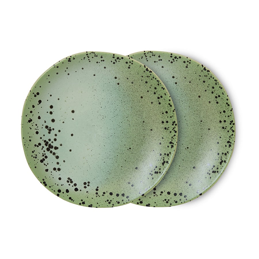 HK Living | 70's servies side plate Fleck