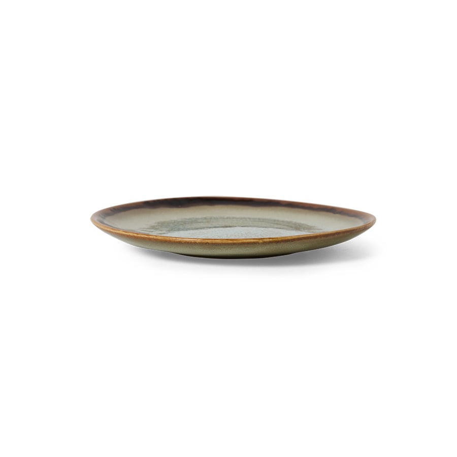 HK Living | 70's servies dessertbord Contrast