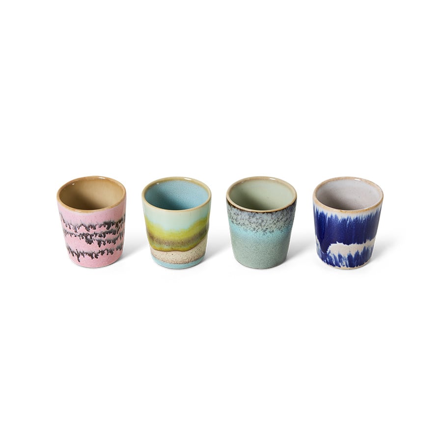 HK Living | 70's servies Eierdopjes Vibrance