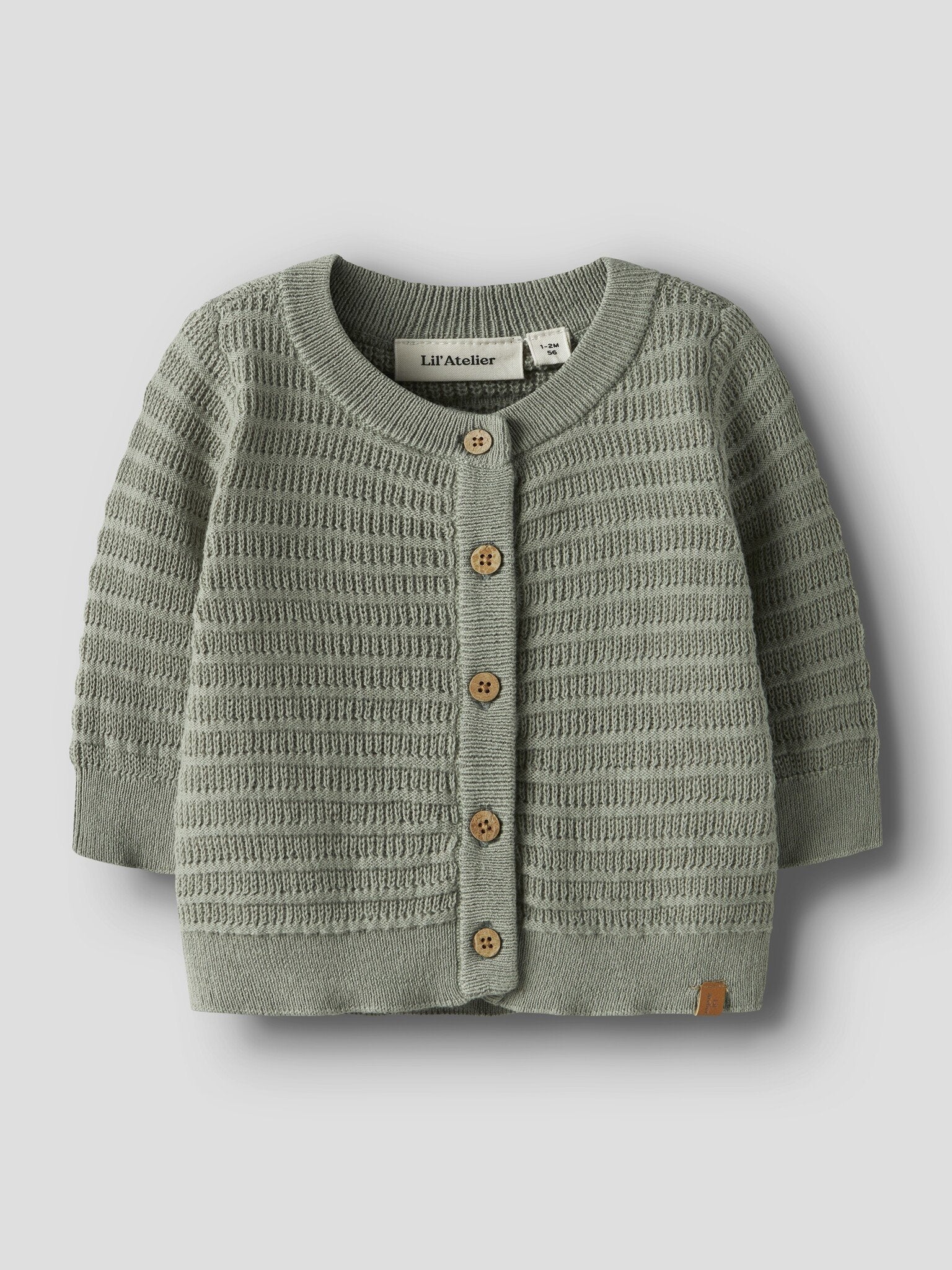 Lil Atelier | Vestje Thunder seagrass