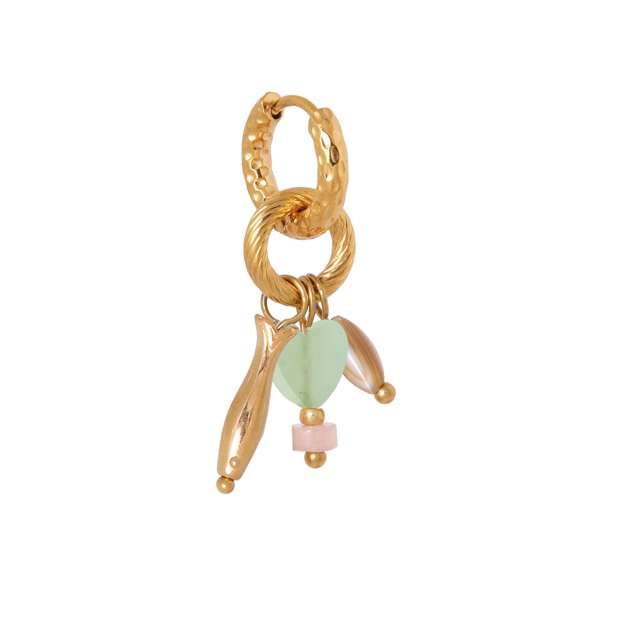 Label Kiki | Oorbellen Little Fish gold Set2