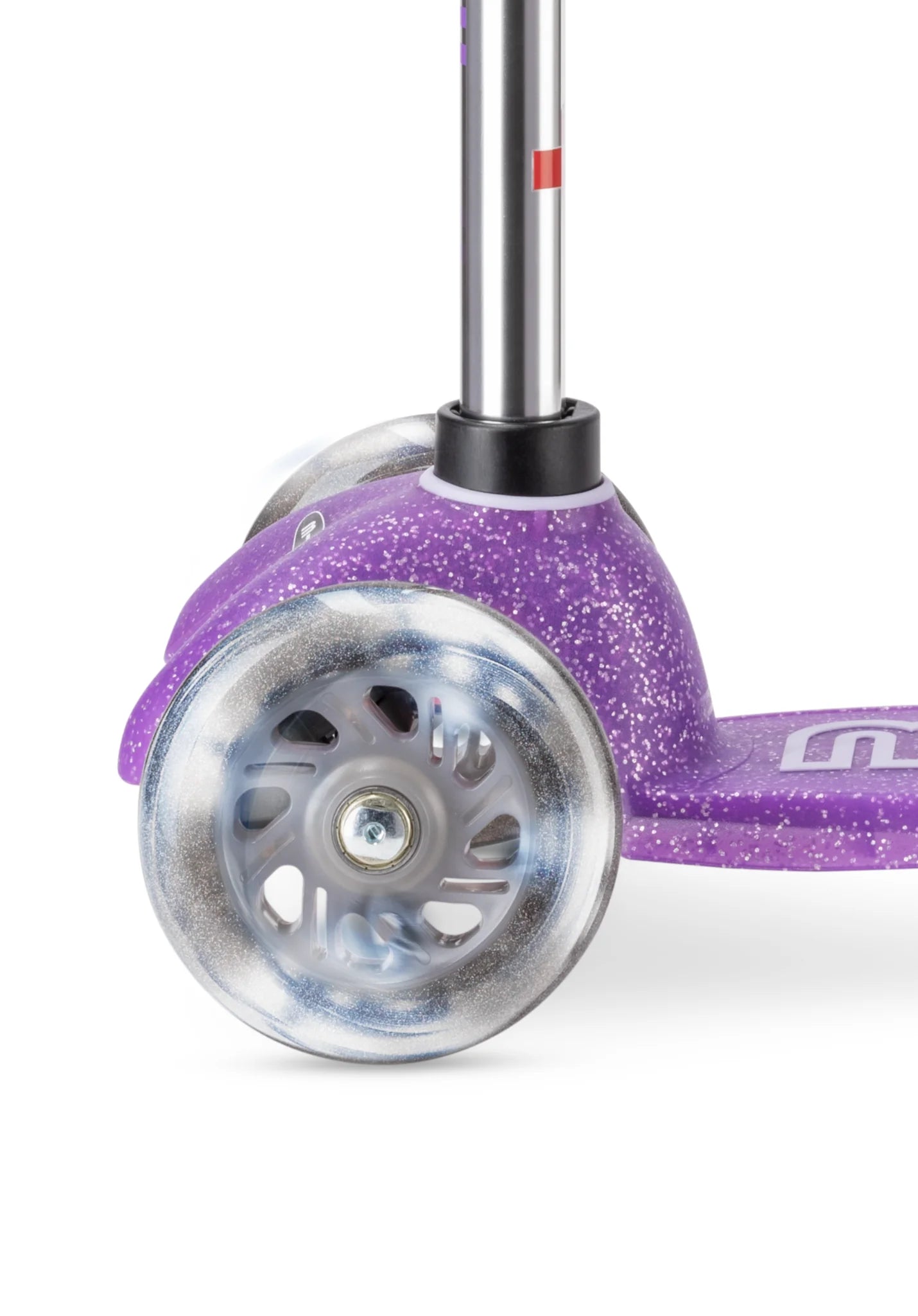 Micro Step | Mini Glitter LED paars