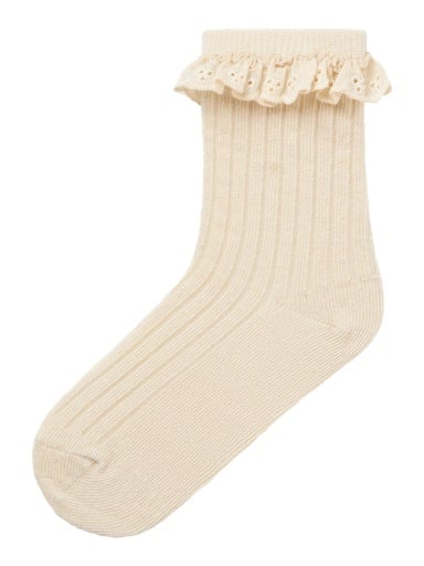 Lil Atelier | Sokken Farikke creme