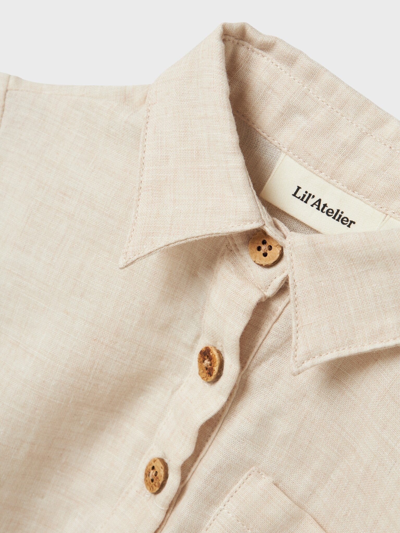 Lil Atelier | Romper blouse Tarou bleached sand