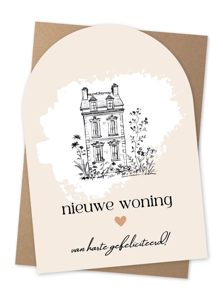 Jots | Wenskaart nieuwe woning