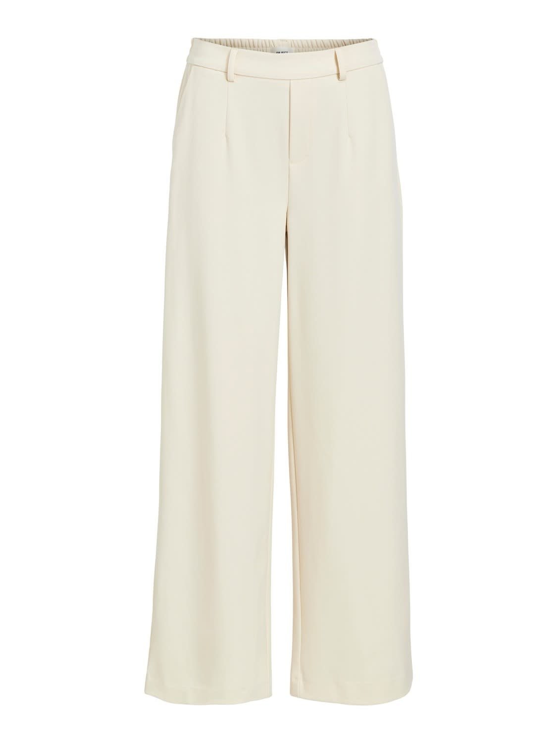 Object | Pantalon lisa wide sandshell