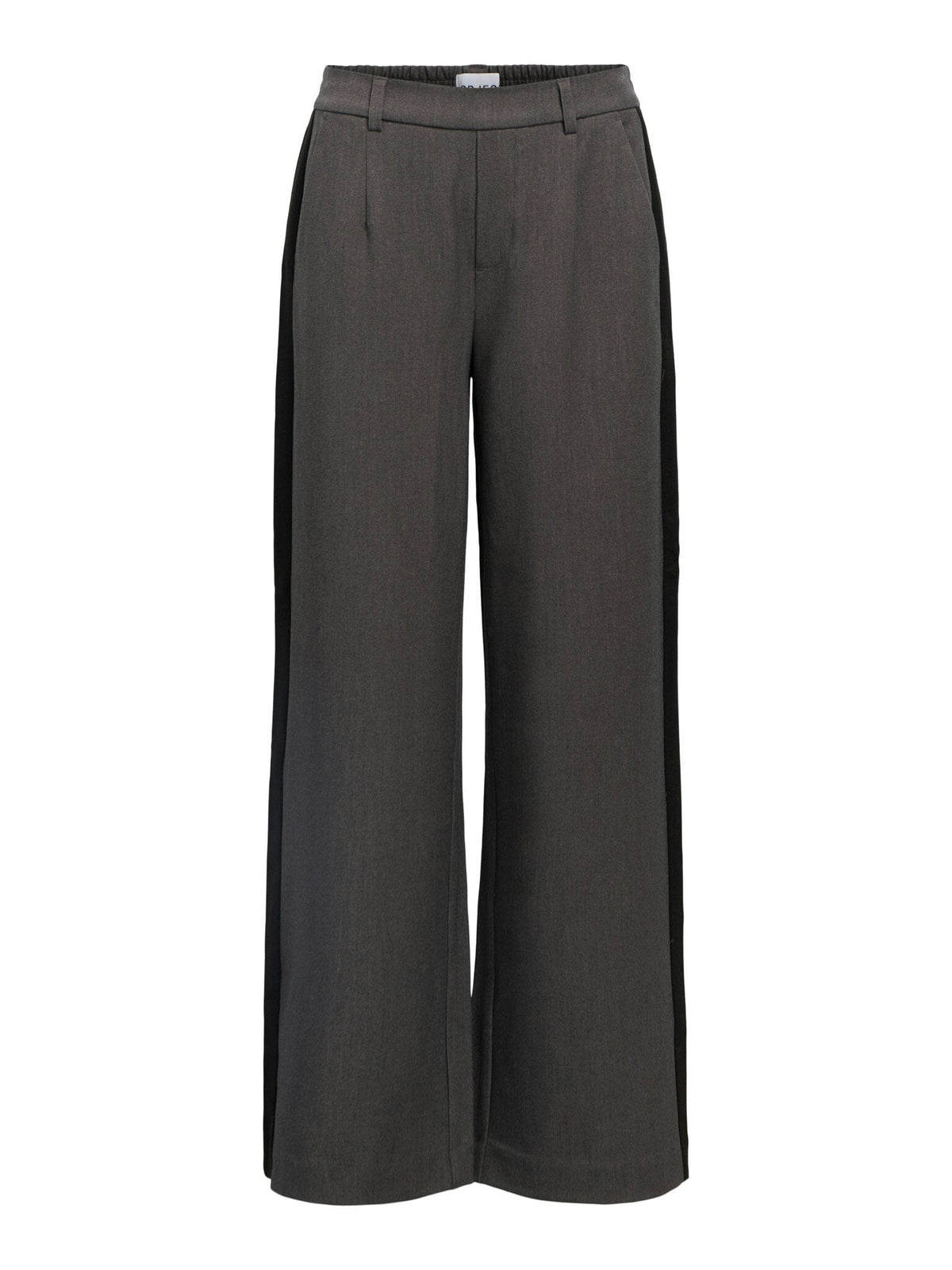 Object | Pantalon Lisa wide medium grey/black NOOS
