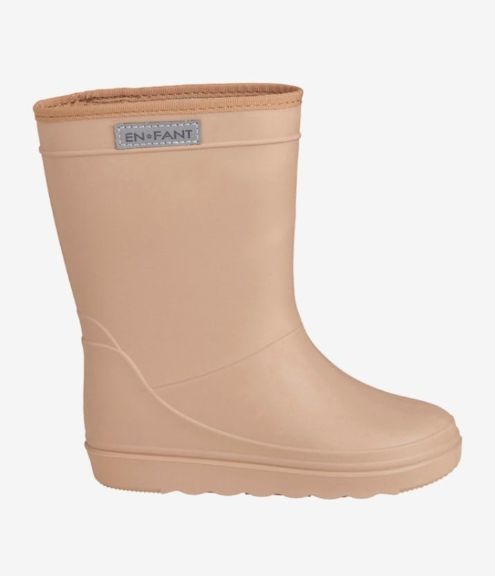 Enfant | Regenlaarzen solid affogat