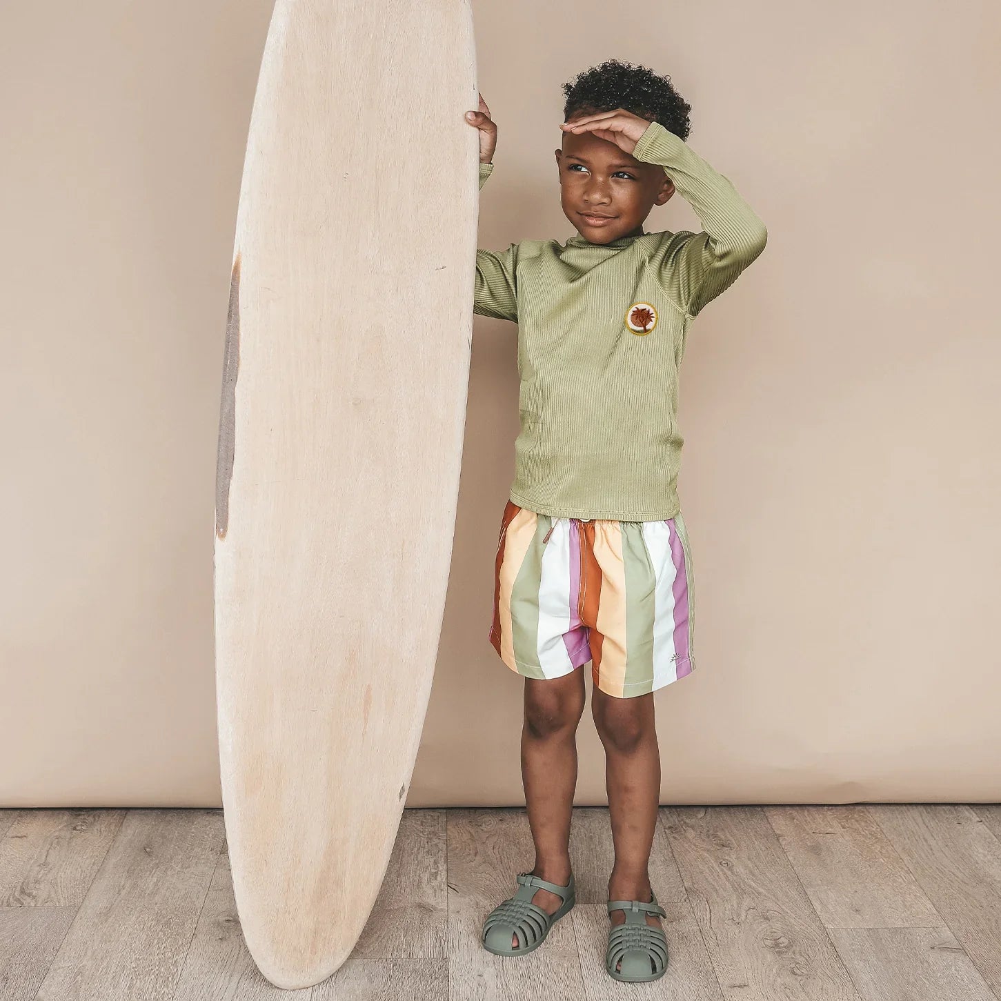Salted Stories | Zwem longsleeve Iguana