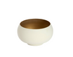Light & Living | Waxinelichthouder Rapallo creme/goud 15x9cm