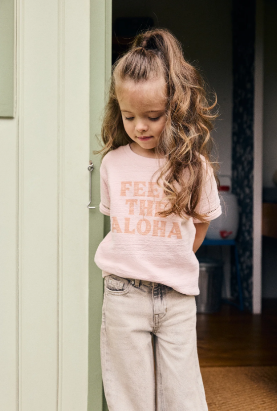Daily7 | T-shirt Artwork silver pink