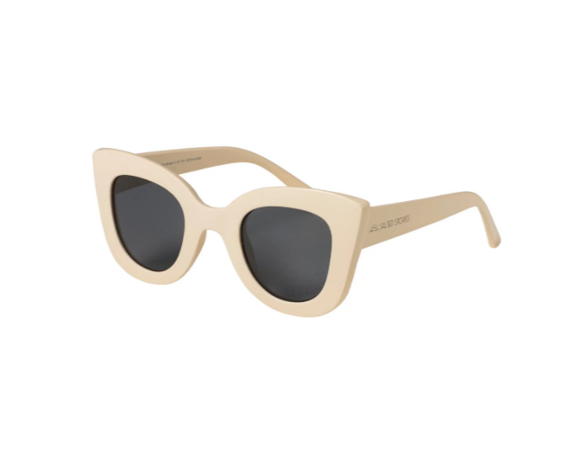 Salted Stories | Zonnebril Cat Eye White Swan