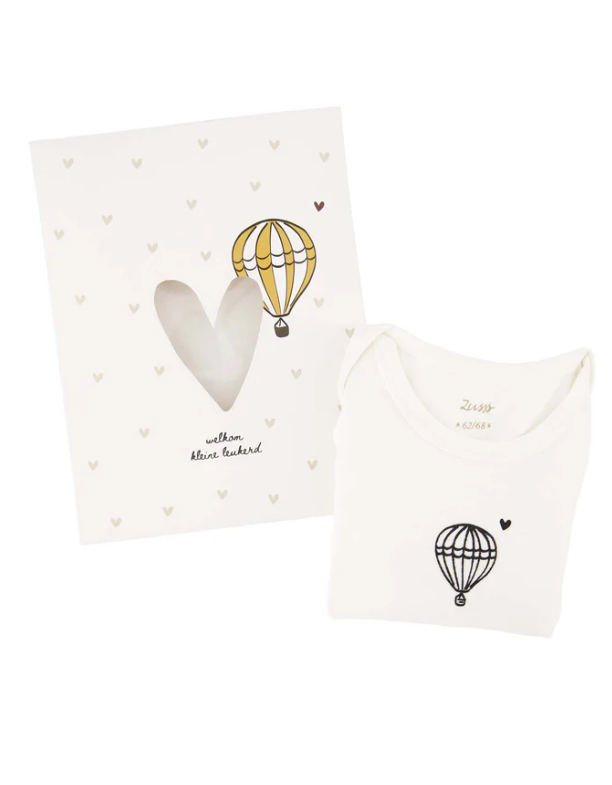 Zusss | Rompertje in geschenkdoos welkom kleine leukerd