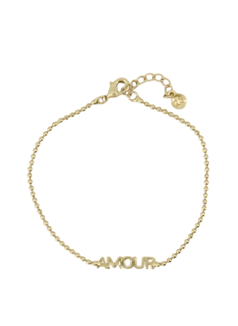 Zusss | Armband met tekst amour