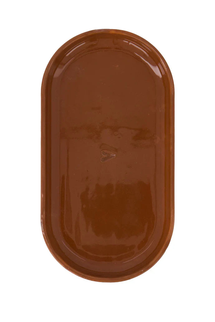 Zusss | Tray terracotta hartje terra