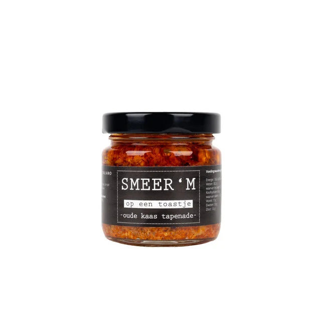 Flessenwerk | Tapenade Smeer 'm oude kaas tapenade