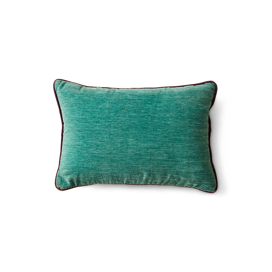 HK Living | Kussen velvet deep sea 50x35cm
