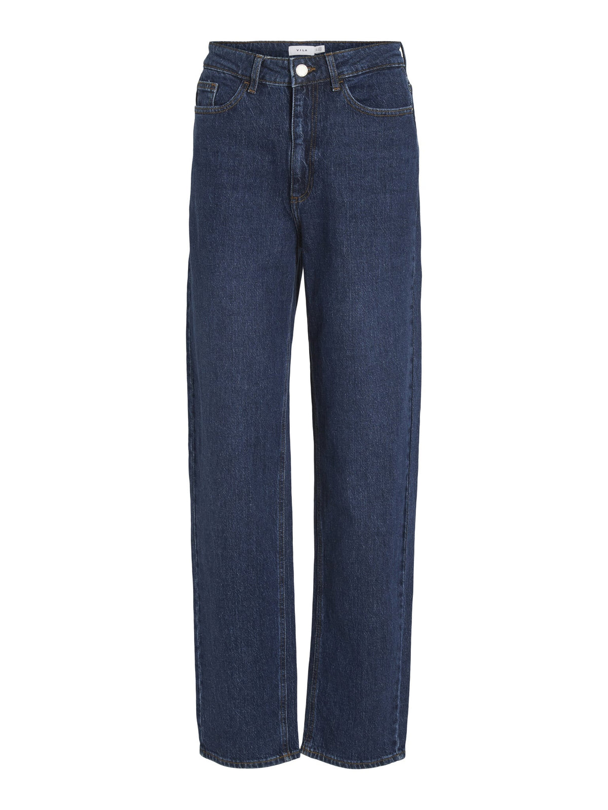 Vila | Jeans Kelly straight dark blue denim NOOS